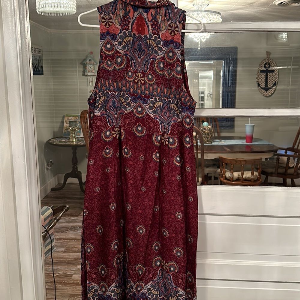 Free People Come See About Me Maxi Vest Size Size M $128 - Picture 9 of 9